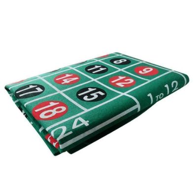 24 x 35 Blackjack Roulette Casino Poker Tischdecke Filz Stoffbezug Matte HOT