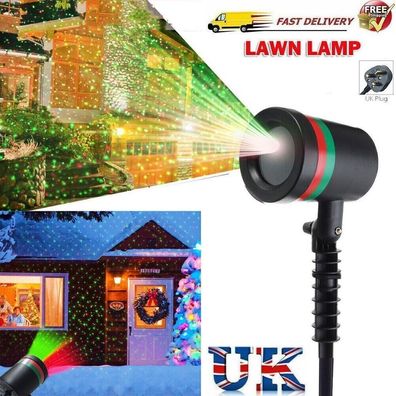 Weihnachtsstern Laser Projektor Licht LED Moving Outdoor Landscape Stage Lampe