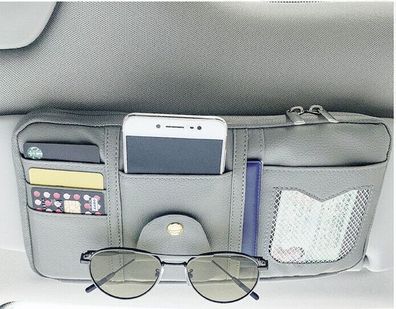 Auto KFZ Sonnenblenden Organizer Tasche Handy CD Halter Universal Aufbewahrung