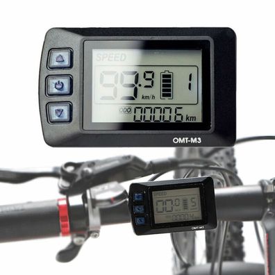 36V 48V E-Bike LCD Display Panel fur Elektrofahrrad Controller SM-Schnittstelle