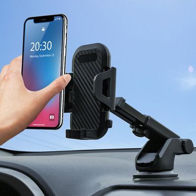 Universal Cell Phone Holder Mobile Phone Stand Car GPS Mount Windshield Suction