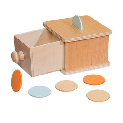 Montessori-Muenzbox, Muenzwurf-Spiel, Hand-Auge-Koordination, fur Weihnachtsgeschenke