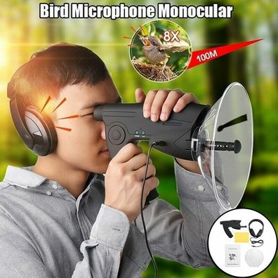 Monitor Extreme Sound Amplifier Spy Ear Bionic Natural Observation Recordin M7O9