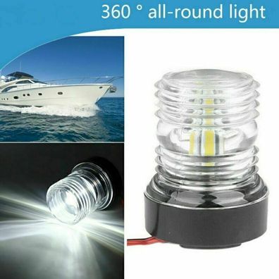 12V LED Marine Navigationslicht Boot Allround Anker 360 Â° Rundumlicht Tages C1K1