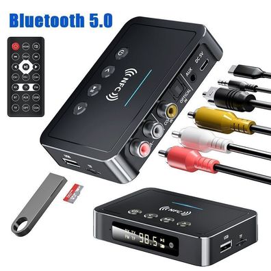 3 In 1 Bluetooth 5.0 Empfänger Transmitter Receiver NFC HiFi Stereo Adapter W8S2