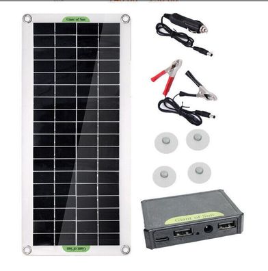 Solarmodul Solarpanel 30W Solarzelle Flexibel Photovoltaik Solar Wohnmobil Boot