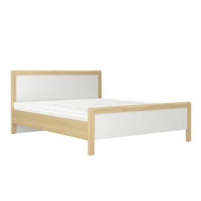 Modernes Weißes Doppelbett Schlafzimmer Betten Hochwertiges Holzgestell