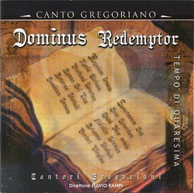 CD: Canto Gregoriano - Dominus Redemptor (1997) Documents 220755-207