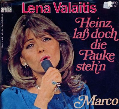 7" Lena Valaitis - Heinz laß doch die Pauke steh´n