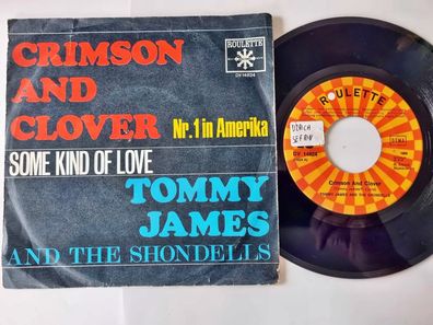 Tommy James and the Shondells - Crimson and clover 7'' Vinyl Germany