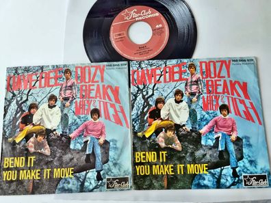 Dave Dee, Dozy, Beaky, Mick & Tich - Bend it 7'' Vinyl/ 2 Different COVERS