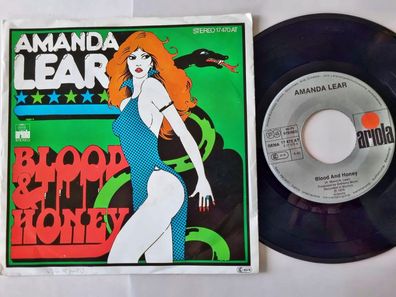 Amanda Lear - Blood and honey 7'' Vinyl Germany