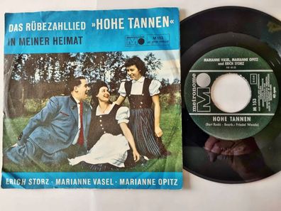 Marianne Vasel, Marianne Opitz, Erich Storz - Hohe Tannen 7'' Vinyl Germany