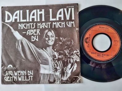Daliah Lavi - Nichts haut mich um - aber Du 7'' Vinyl Germany