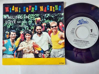 Miami Sound Machine - Falling in love (Uh-Oh) (Remix) 7'' Vinyl Holland