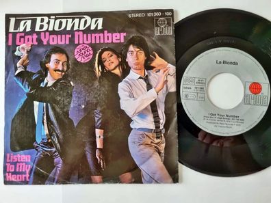 La Bionda - I got your number 7'' Vinyl Germany