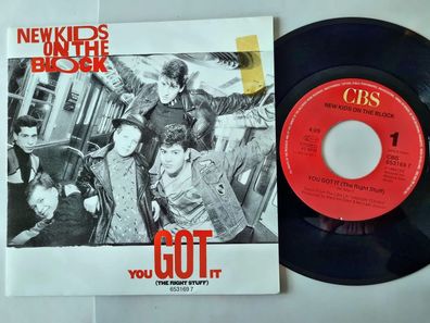 New Kids On The Block - You got it (The right stuff) 7'' Vinyl Holland