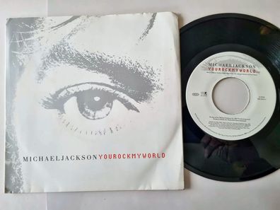 Michael Jackson - You rock my world 7'' Vinyl US WITH COVER