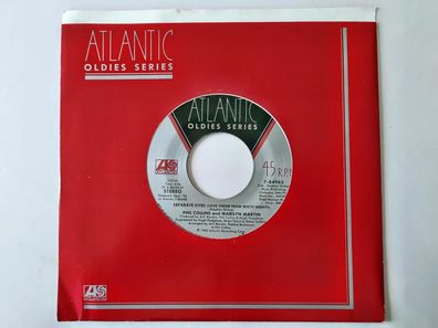 Phil Collins/ Marilyn Martin - Separate lives/ Only you know and I know 7'' US