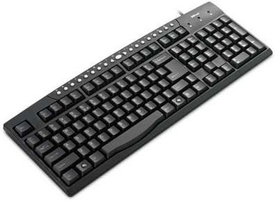 Trust 16093 Camiva MultiMedia Keyboard Tastatur BE AZERTY
