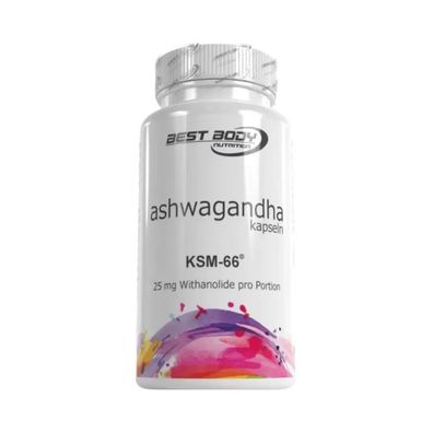 Best Body Nutrition KSM-66 Ashwagandha (60 Caps) Unflavoured