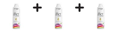 3 x Best Body Nutrition MCT Oil 5000 (500ml)