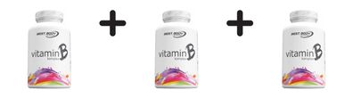 3 x Best Body Nutrition Vitamin B Komplex (100)