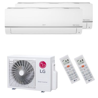 LG Klimaanlage Standard Plus Multisplit Set mit 2 Innengeräten