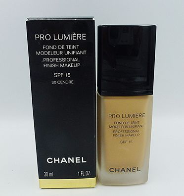 CHANEL PRO Lumiere Professional Finish Makeup SPF 15 - Farbe: 30 Cendre 30 ml