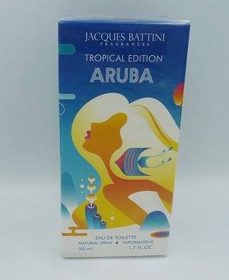 JAQUES Battini Tropical Edition ARUBA - Eau de Toilette 50 ml