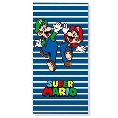 Super Mario Handtuch Strandtuch Badetuch 70x140 Mario Luigi Nintendo