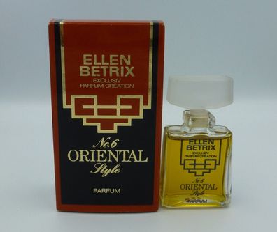 Vintage ELLEN BETRIX No.6 Oriental Style - reines Parfum 10 ml