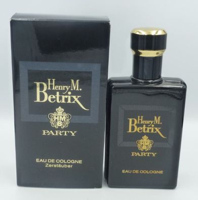 Vintage Henry M. Betrix PARTY - Eau de Cologne Spray 100 ml
