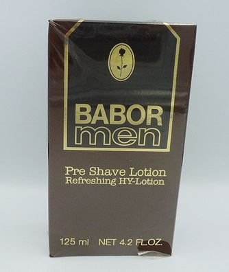 Vintage BABOR men - Pre Shave Lotion Refreshing HY-Lotion 125 ml