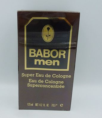 Vintage BABOR men - Super Eau de Cologne Superconcentree 125 ml