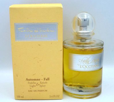 Vintage L´OCCITANE Feuille d´herbe Automne Fall - Eau de Parfum 100 ml