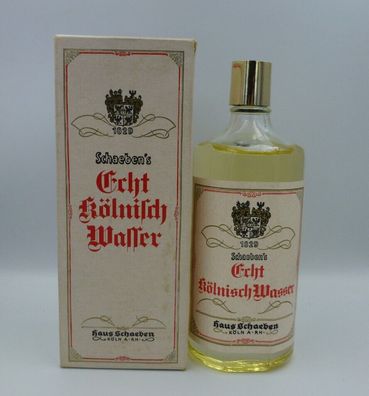 Vintage Schaeben´s Echt Kölnisch Wasser - Eau de Cologne 250 ml