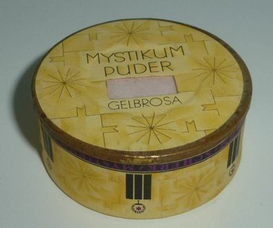 Vintage SCHERK Mystikum PUDER - Gelbrosa 26 g (sehr selten)