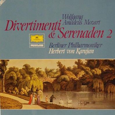 Wolfgang Amadeus Mozart Divertimenti & Serenaden 2 Berliner Philharmoniker Kara.