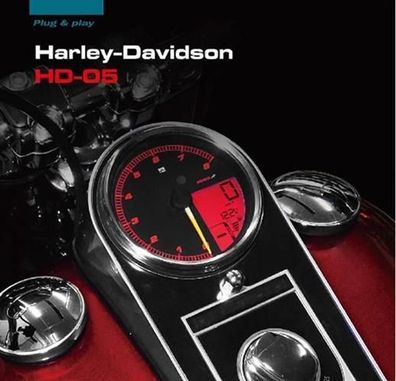 KOSO HD-05 Meter für Harley Davidson (2004 - 2013 Modelle) , BA072100