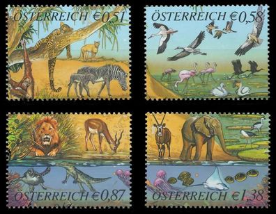 Österreich 2002 Nr 2381-2384 postfrisch S37DE02