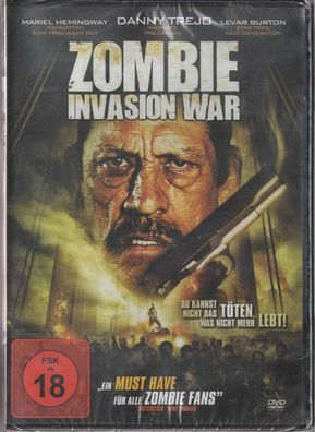 Zombie Invasion War FSK18 DVD NEU Danny Trejo Mariel Hemingway Levar Burton