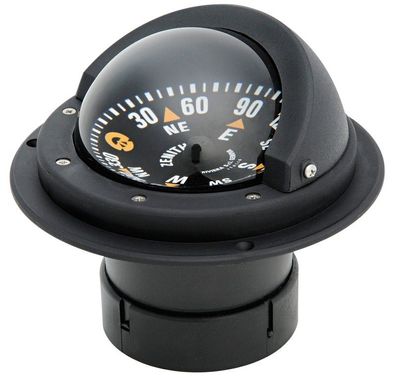 Riviera Kompass Modell Zenit 3" Rose 80mm BZ1 schwarz/ schwarz