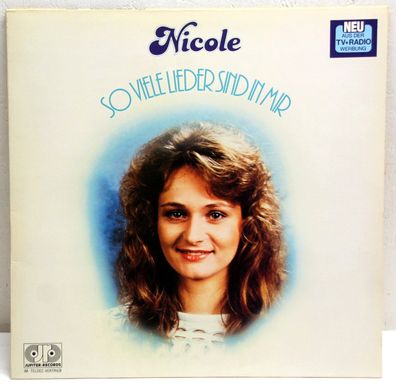 NICOLE - So viele Lieder sind in mir 12" Vinyl