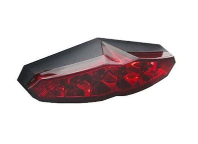 NEU Koso LED Rücklicht Motorrad Infinity Kennzeichenbeleuchtung rot HB025020