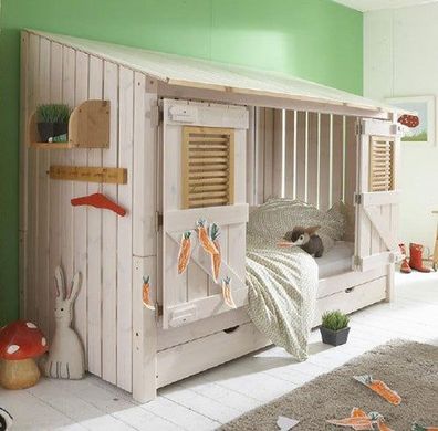 Infanskids Strandhausbett für bis zu zwei Kinder