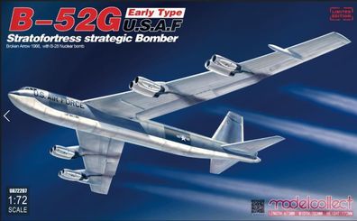 US B-52 G EARLY TYPE USAF Strategic BOMBER IN 1/72 ! with B-28 nuclear bomb