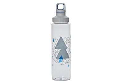 EMSA Trinkflasche Tritan Screw Geometry 0,7 Liter transparent