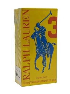 Ralph Lauren Big Pony 3 for Women 50 ml Eau de Toilette Spray NEU OVP