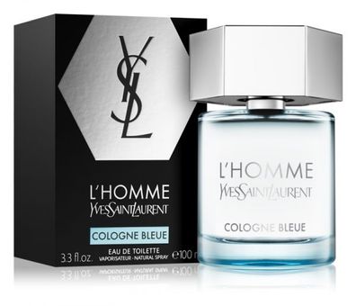 Yves Saint Laurent L'Homme Cologne Bleue 100 ml Eau de Toilette Spray NEU OVP